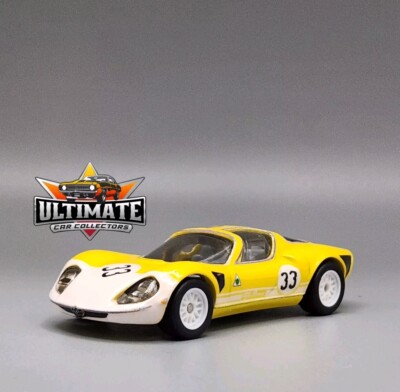 1969 Alfa Romeo 33 Stradale Collectible 1:64 Scale Diecast Model Collector Car 