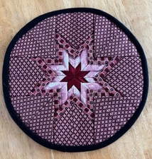 Handmade Hot Mat Trivets Folded Star