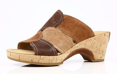 Ladies Gabor Sandals OLD Nubuk MOCCA/HOLZ/CUOIO  US SZ 4. 5,UK 2.5