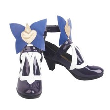 Genshin Impact Fischel Silhouettes of the Night Shoes Cosplay Boots