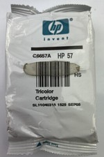   HP 57 Original OEM Tri Color Ink Cartridge C6657A Expired - SEALED  