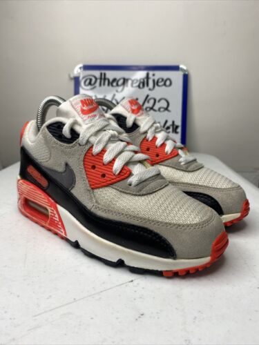 Nike Max 90 Premium Infrared 724882-100 Women&#039;s 4Y | eBay