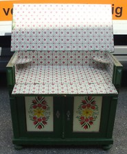 Antik Bauern massiv Fichte Holz Wickelkommode Kommode Anrichte Schrank handarb.