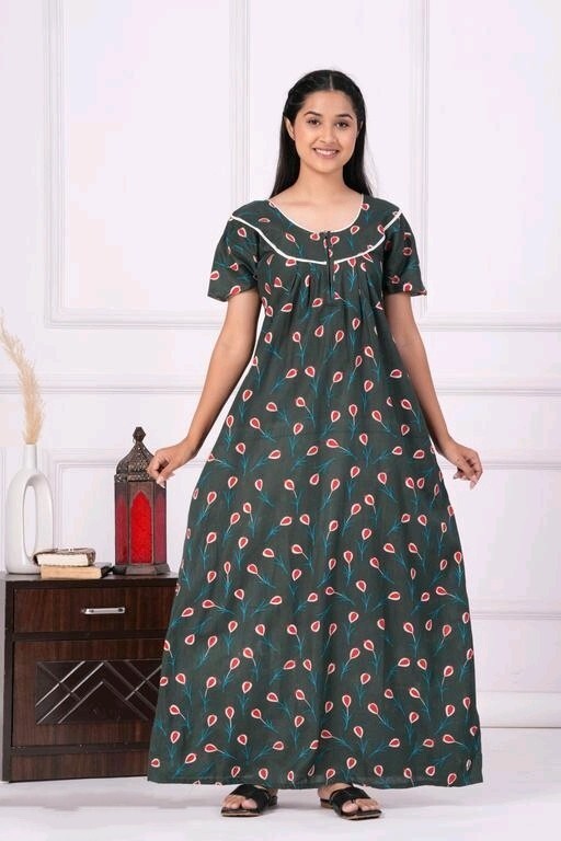 indian maxi night dress Night Dress New Design Nighty 2018 Maxi Nighty Dress Neck Nighty Neck Designs Indian Cotton Maxi