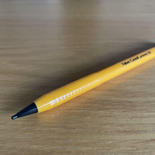 Rare] Faber-Castell Pronto 50 yellow Drafting mechanical pencil