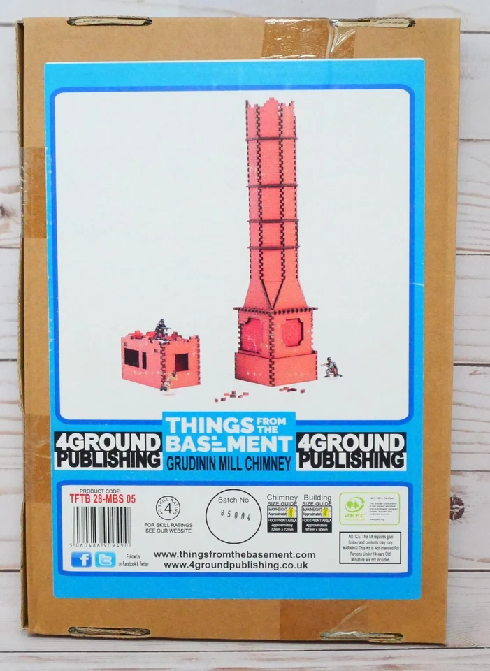 4Ground Things From The Basement, TFTB-28-MBS-05, Grudinin Mill Chimney, 28mm - Image 4 of 4