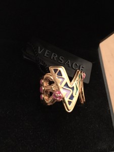 vintage versace logo ring