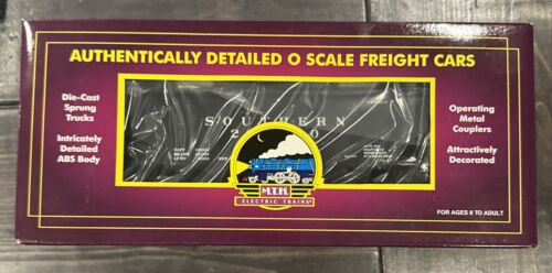 O Gauge MTH Electric Trains Southern 2-Bay Hopper w/ Coal Load 20-97610 NIB