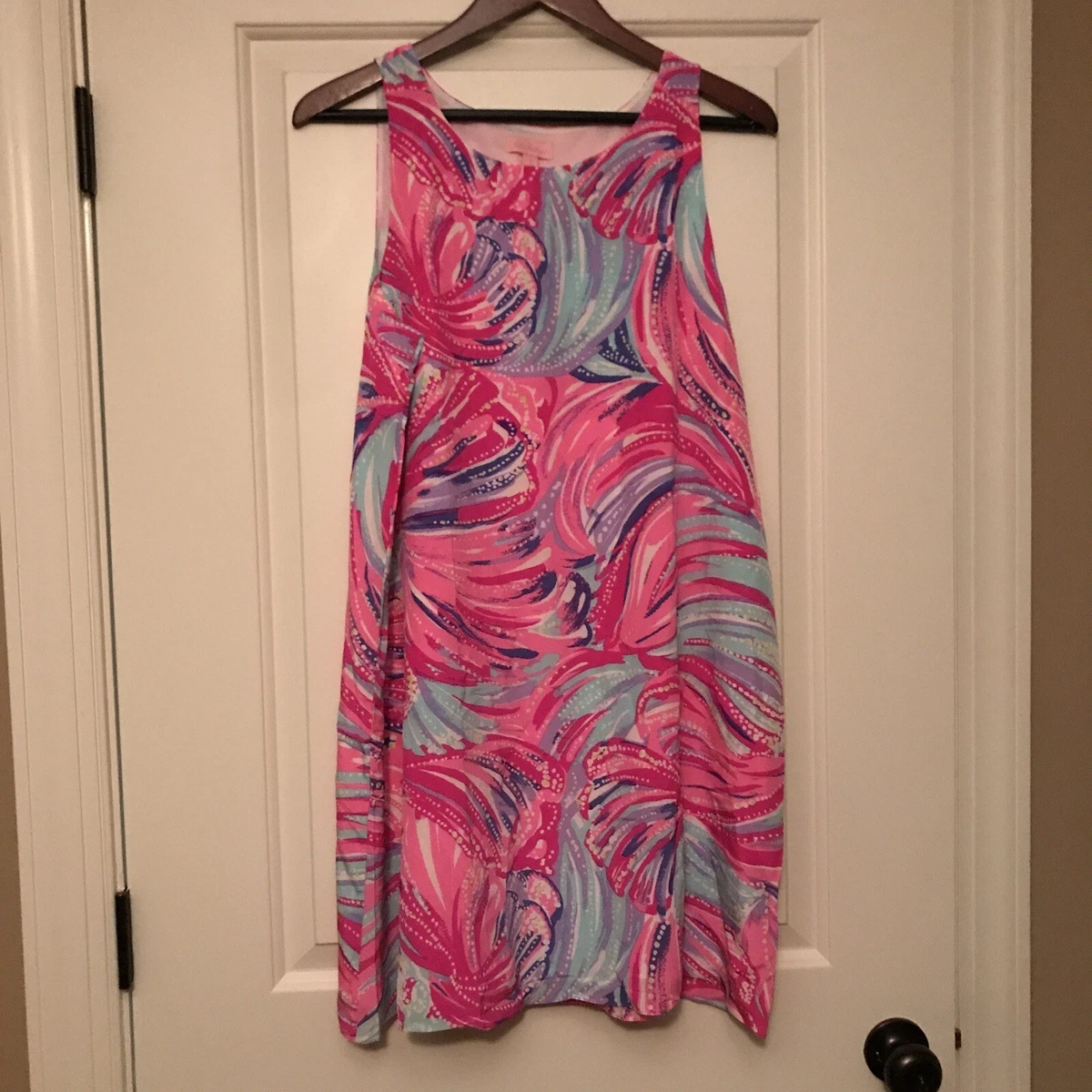 Jackie silk shift dress cheap
