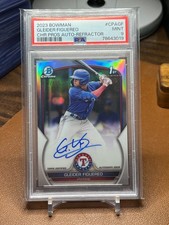 Gleider Figuereo 2023 Bowman #CPA-GF refractor 1st RC auto 11/499 PSA 9