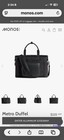 Monos Vegan Nylon and Leather Duffel Bag - Black  color for Carryon Travel — photo 6