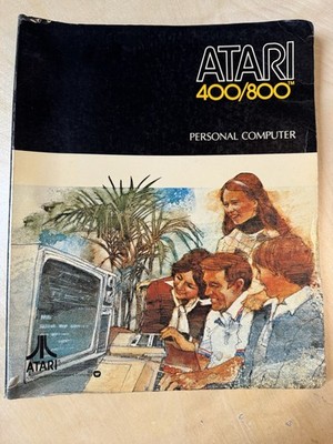 Original ATARI 400/800 Personal Computer Basic Reference Binder Manual Guide