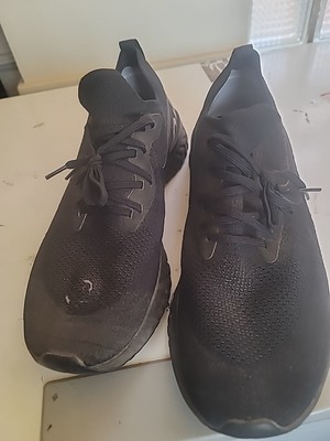 Epic React Flyknit Triple Black Mens Size 14 Amputee 