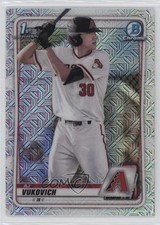 2020 Bowman Draft Chrome Mojo Refractor AJ Vukovich #BD-150 2a9