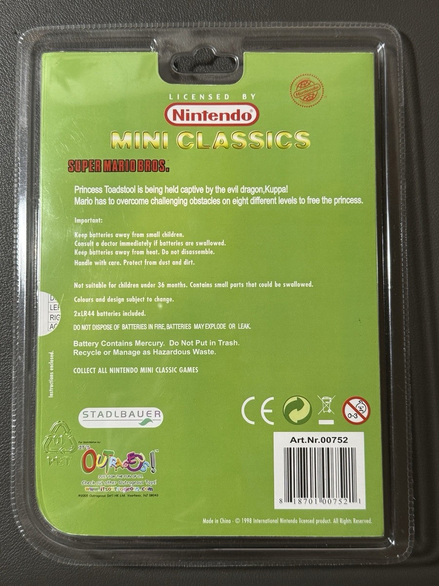 レア Nintendo mini classics スーパー マリオ ブラザーズ Nintendo Mini Classics -- Super Mario Bros. (LCD games) for sale