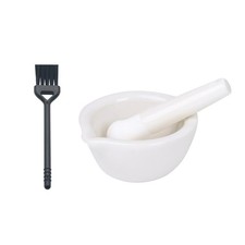 2.5inch Pills Crusher, Grinding Bowls, Ceramics Mortar and Pestle,Porcelain S...