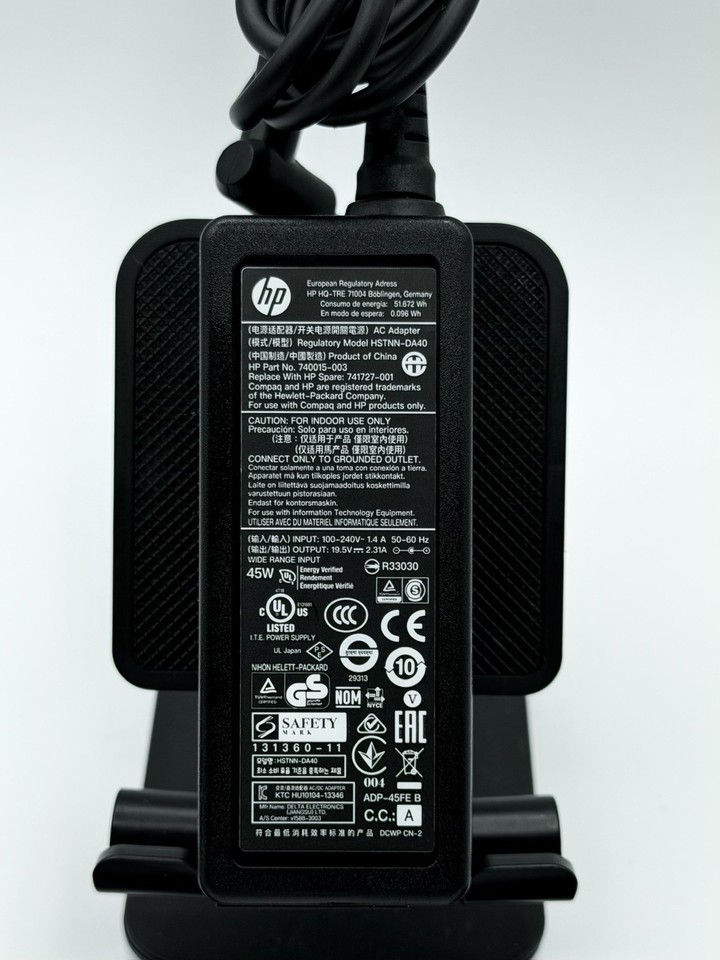 REPLACEMENT HP LAPTOP Charger Blue Tip 19.5V 3.33A 65W Compatible AC