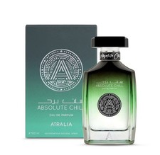 Atralia Absolute 3.4 OZ Chill 2025 UNISEX Citrus Mint White Tea 100ml EDP/EDP