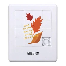 'The Little Things Bring Pleasure ' Sliding Puzzle (PZ00040526)