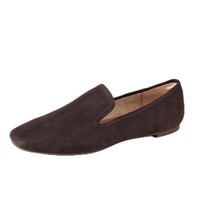 Damen Slipper 42.5 EU Dunkelbraun Wildleder Minimalistisch Amazon Essentials