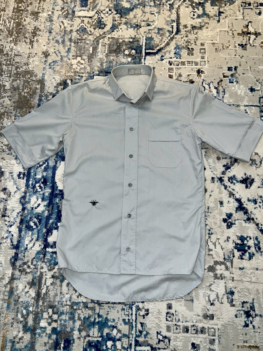 Dior Homme SS04 “Strip Bee” Short Sleeve Shirt by Hedi SlimaneSize
