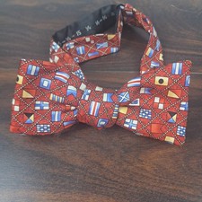 Lot 9 Pc Men's Silk  Cotton Bow Ties Mixed Designer Paisley Nautical Abstract