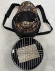 Silver Wolf Camo Camping Backpack With Round Grill/Cooler Combo — photo 4