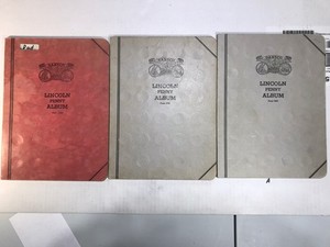 3 Vintage Dansco US Penny Albums 1909-1947 with 108 coins Free Shipping