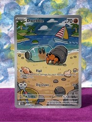 Dwebble 129/086 Illustration Rare Holo Black Bolt