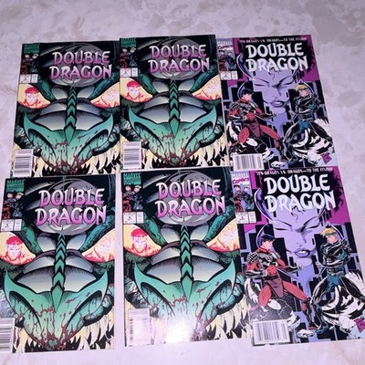 Marvel Comics Double Dragon Comic Book Lot of 6  Issue #3, #4