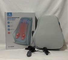 Back Massager with Heat, Vibration Shiatsu Neck Back Massager for Pain Relief
