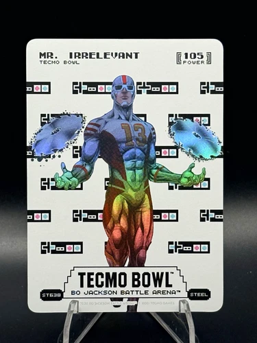 Mr. Irrelevant Steel Sore Thumb Bo Jackson Battle Arena ST638