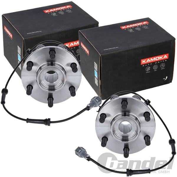 2X Kamoka RADLAGER-SATZ Vorne Passend FÜR Nissan NP300 Pathfinder | 5500134-image