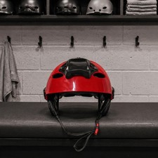 Vented Rescue Helmet Reinforced Chin Strap Hard Hat Shock Resistant