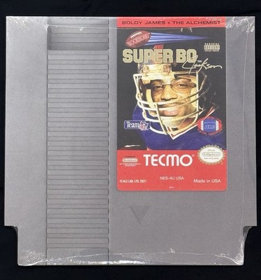 Boldy James x The Alchemist Super Tecmo Bo Black Vinyl ALC Records