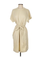 Uniqlo Women Brown Casual Dress S