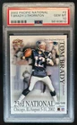 2002 Pacific National Tom Brady Joe Thornton #246/500 PSA 10