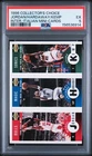 1996 INTER. ITALIAN MINI-CARDS ANFERNEE HARDAWAY MICHAEL JORDAN SHAWN KEMP PSA 5