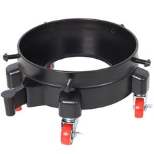 11.25 In Rolling Bucket Dolly Removable Bucket Dolly 5 Swivel Casters Heavy Duty