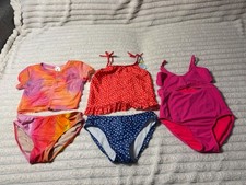 Art Class and Cat Jack 1pc/2pc Swimsuits Girls Size L 10-12 . Set Of 3. New