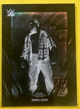 Brooks Jensen 2026 Topps Chrome WWE NEGATIVE REFRACTOR PARALLEL Card #104