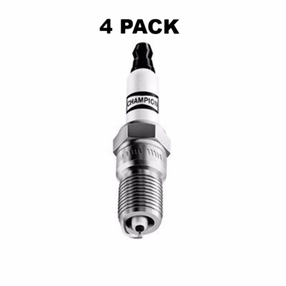 4 PACK Champion XC12PEPB 955M Boat Engine Spark Plug 765845 Marine 5001211