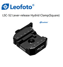 New Leofoto LSC-52 Lever-release Hybrid Clamp/compatible for Arca and Picatinny