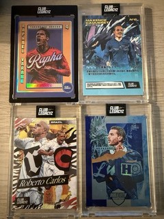 Club Legacyz Fußball Cards Lot 4x SN: Varane Caqueret Carlos Hernandez