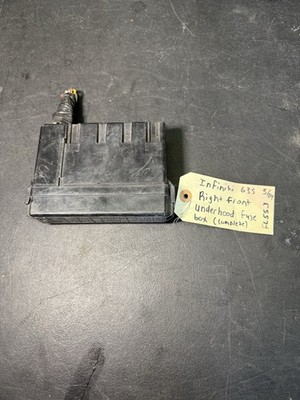 Infiniti G35 Fuse Box Beside Battery OEM with Fuses And Relay 
