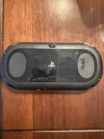Sony PlayStation Vita PCH-2001 Black Handheld Console- TESTED No Charger 1 Game