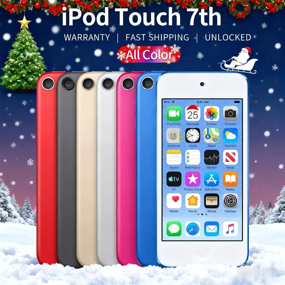 NEW SEALED Apple iPod Touch 7th Gen 128GB 256GB - MP3 Players FAST SHIPPING! - Image 2 of 4