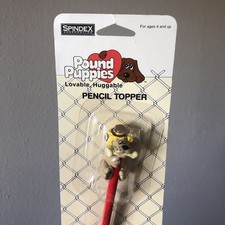Vintage 80s Pound Puppies Pencil Toppers 1986 Tonka Corp Howler In Package