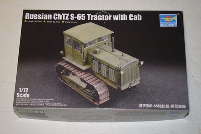 Trumpeter 07111 Russian ChTZ S-65 Tractor w/ Cab 1:72 NEU mit OVP
