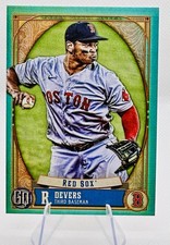 Topps 2021 Gypsy Queen Rafael Devers Red Sox Turquoise /199 #207